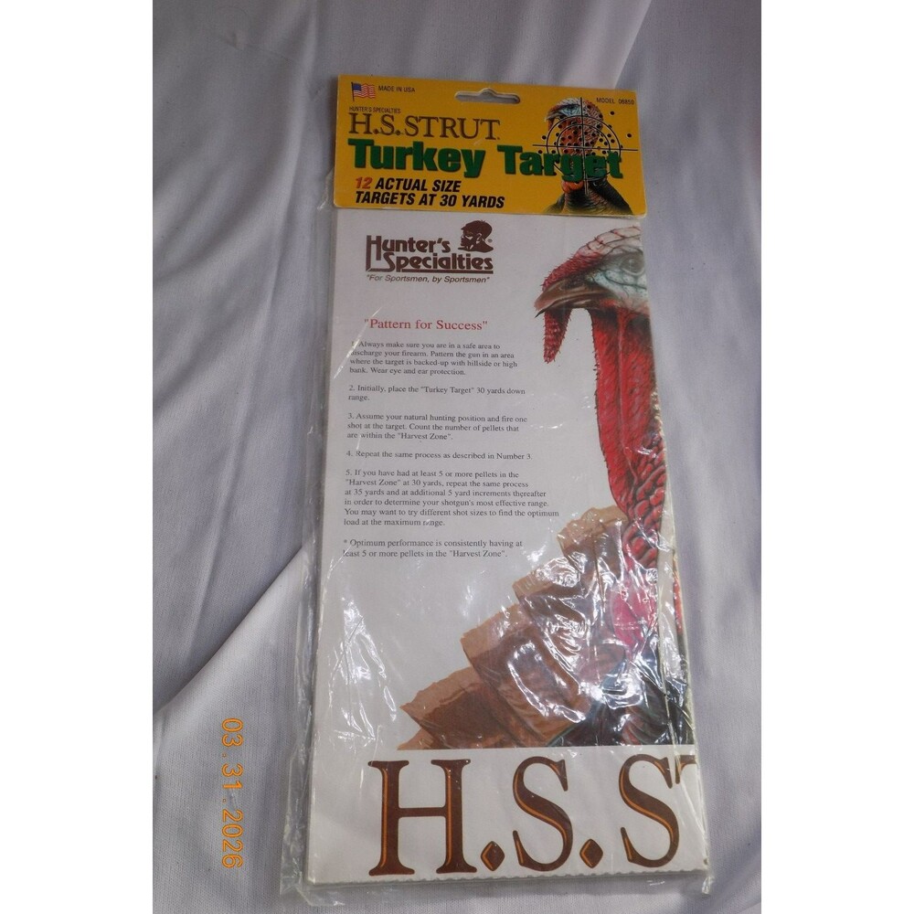 New Winchester Turkey Target 1999